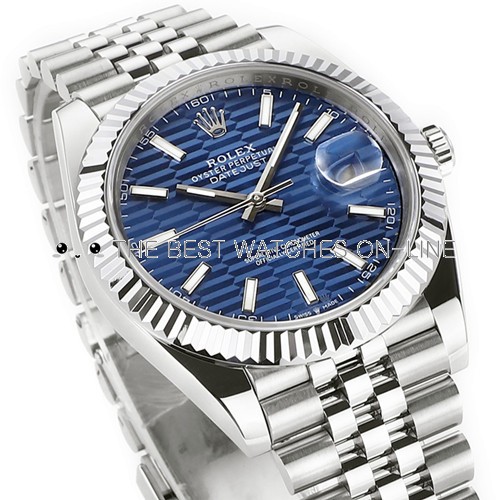 Rolex Datejust II Replica Swiss Watch 126334-0032 Dark Blue Dial (High End)