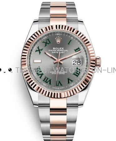 Rolex Datejust II Replica Swiss Watch 126331-0015 Gray Dial (High End)