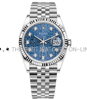 Swiss Rolex Datejust Mens 126234-0011 Blue dial Men Automatic Replica Watch