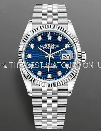 Rolex Datejust Replica Swiss Watch 126234-0057 Dark Blue Dial (High End)