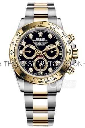 Rolex Daytona 116503-0011 Swiss Clone Replica Watch Two Tone Gold 40mm (Super Model) 