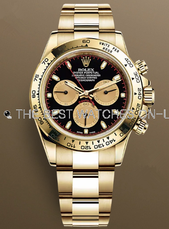 Rolex Daytona Replica Swiss Watch 116508-0009 Black Dial (High End)