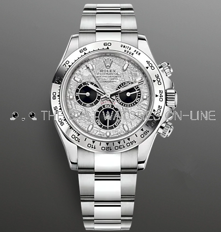 Replica Rolex Daytona Swiss Watches 116509-0073 Meteorite Dial 40mm(High End)