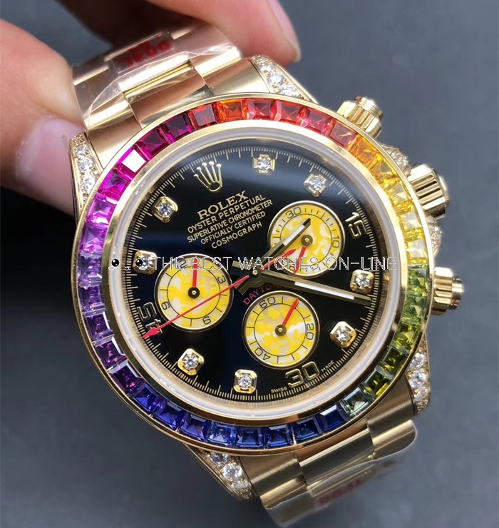 Swiss Rolex Cosmograph Daytona 116598RBOW Men Automatic Replica Watch (High End)