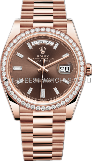 Replica Rolex Day-Date II Swiss Automatic 228345rbr-0006 Chocolate Dial 36mm (High End)