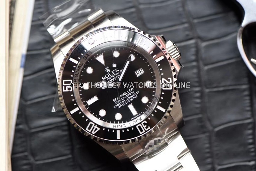 Swiss Rolex Deepsea Sea-Dweller 44mm Automatic Replica Watch (Super Model) 