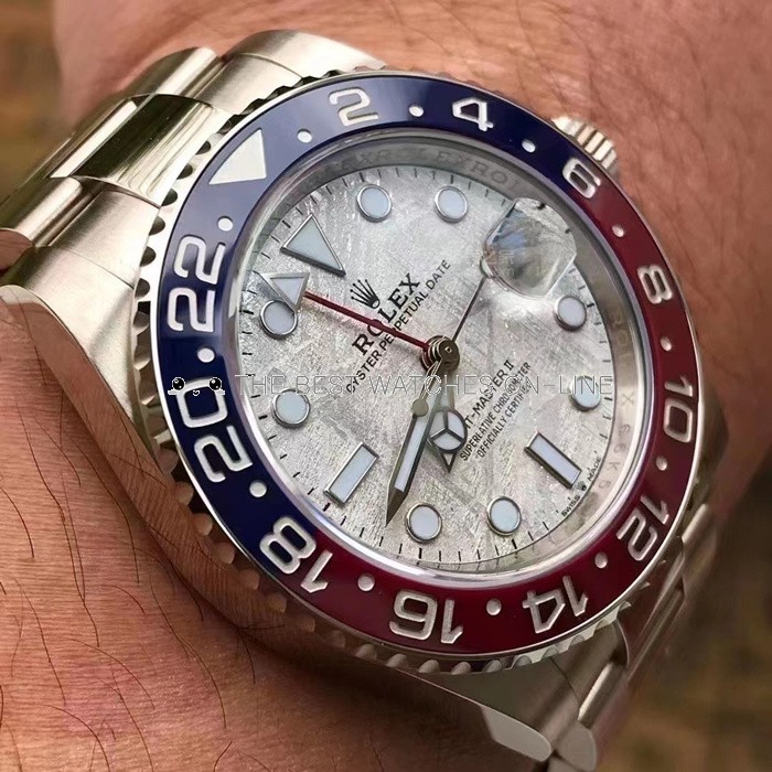 Rolex GMT-Master II Swiss Clone Watch 126719blro-0002 Meteorite Dial (Super Model) 