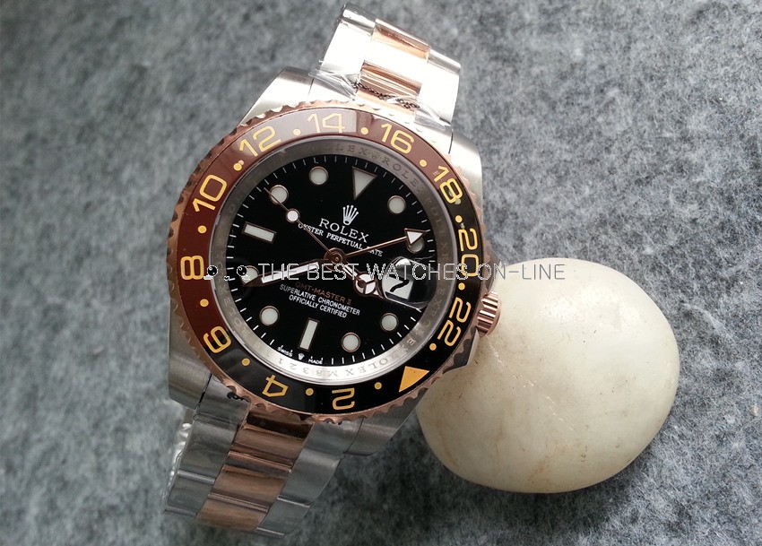Rolex GMT-Master II Automatic Watch Rose Gold 126711CHNR-0002 40mm