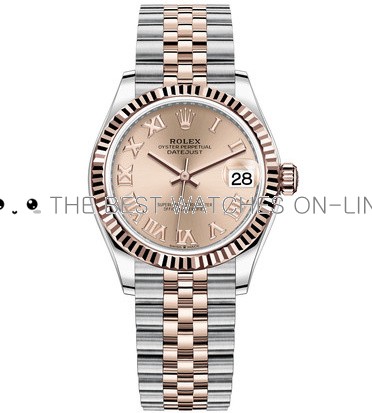 Rolex Lady-Datejust Replica Swiss Watch 278271-0006 Champagne Dial (High End)