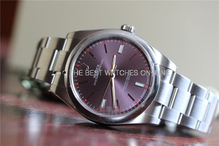 Rolex oyster perpetual top 39 red grape