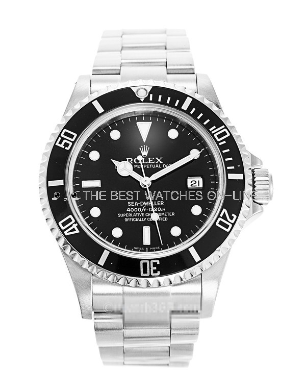 Replica Rolex Sea-Dweller 4000 Swiss Automatic Black Dial 40mm (High End)