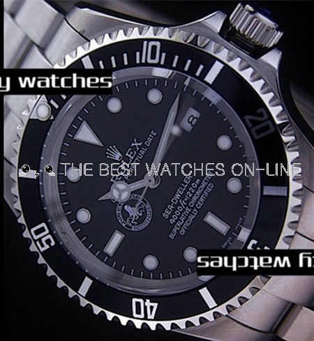 Rolex Sea-Dweller Polizia Di Stoto Edition Automatic Replica Watch Black Dial 40mm