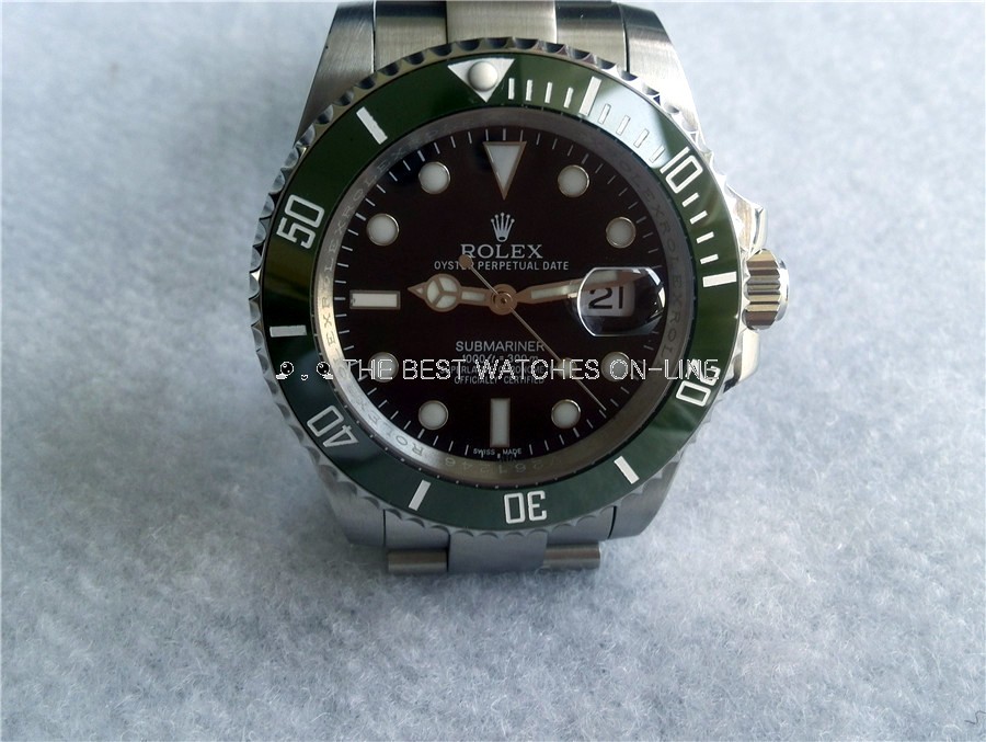 rolex submariner green 50th anniversary