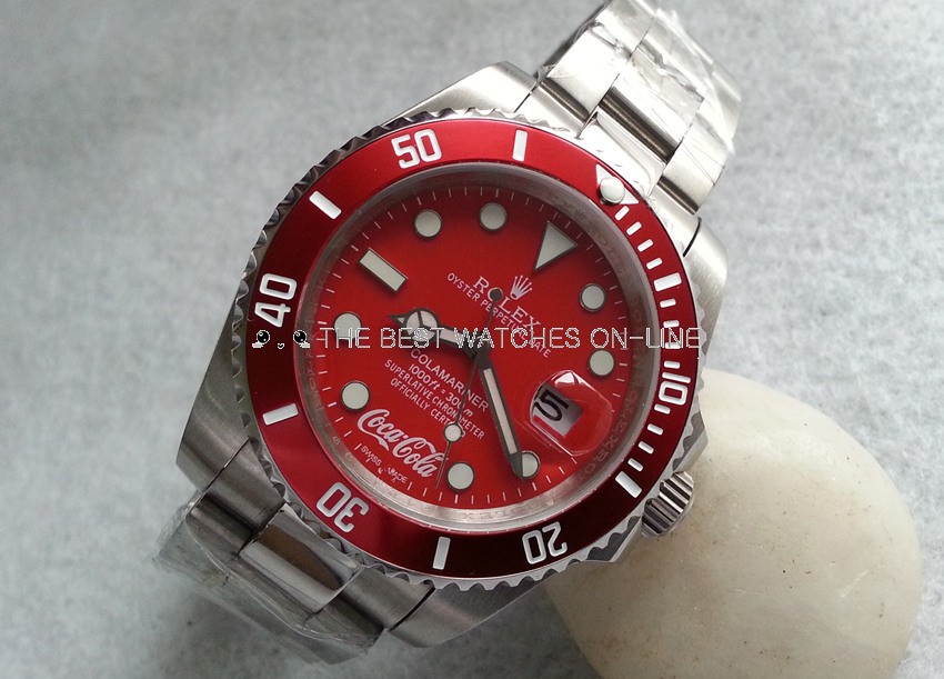 Rolex Submariner Replica Watches Limited Coca Cola EditionRed Dial Red Bezel