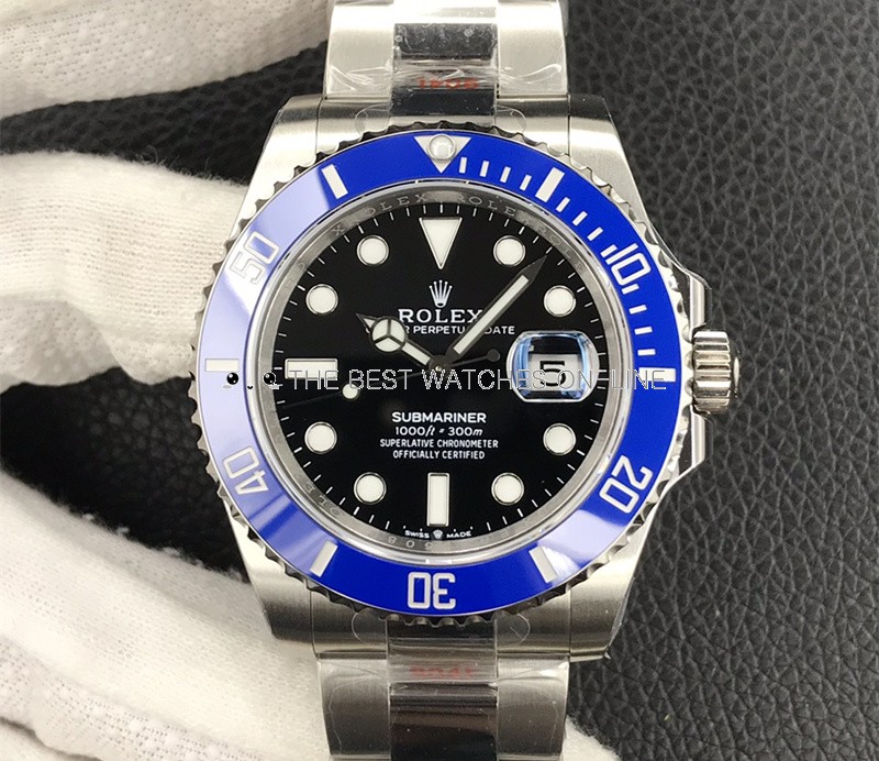 Rolex Submariner Date Replica Swiss Watch 126619LB-0003 Blue Bezel 41MM (High End)