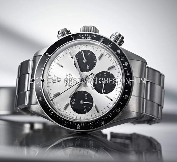 Replica Rolex Daytona Vintage Swiss Watches Black Bezel White