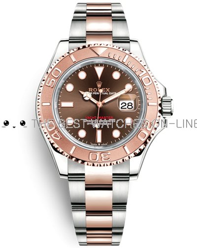 Replica Rolex Yacht-Master Swiss Watches 126621-0001 Chocolate Dial (High End)