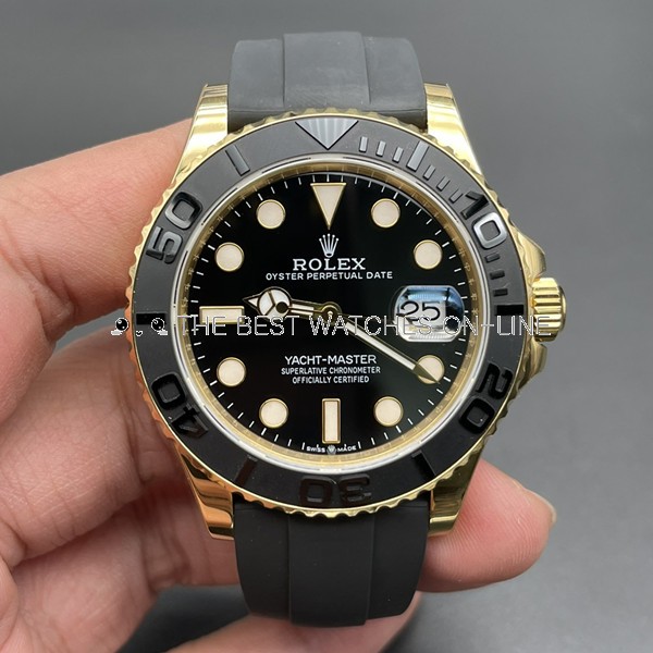 Rolex Yacht-Master Replica Swiss Watch 226658-0001 Black Dial (High End)