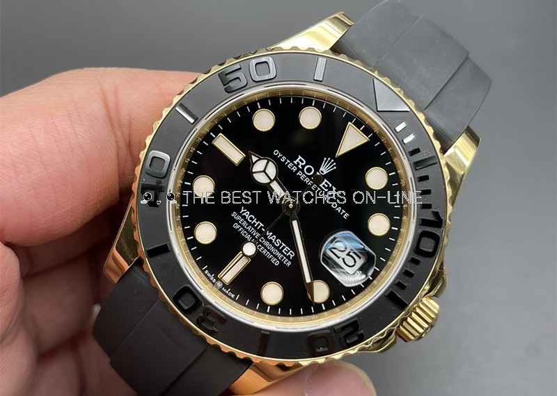 Rolex Yacht Master Replica Swiss Watch 226658 0001 Black Dial High End
