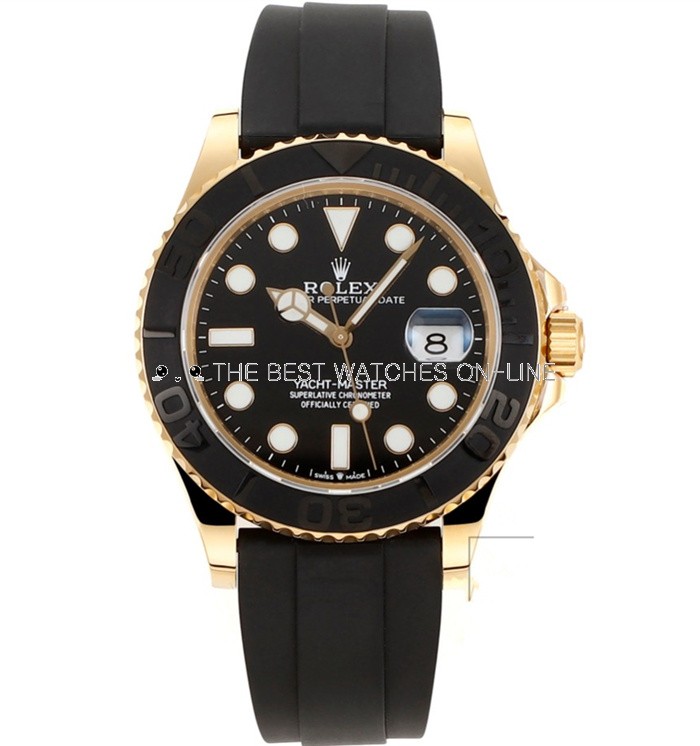 Rolex Yacht-Master Replica Swiss Watch 226658-0001 Black Dial (High End)