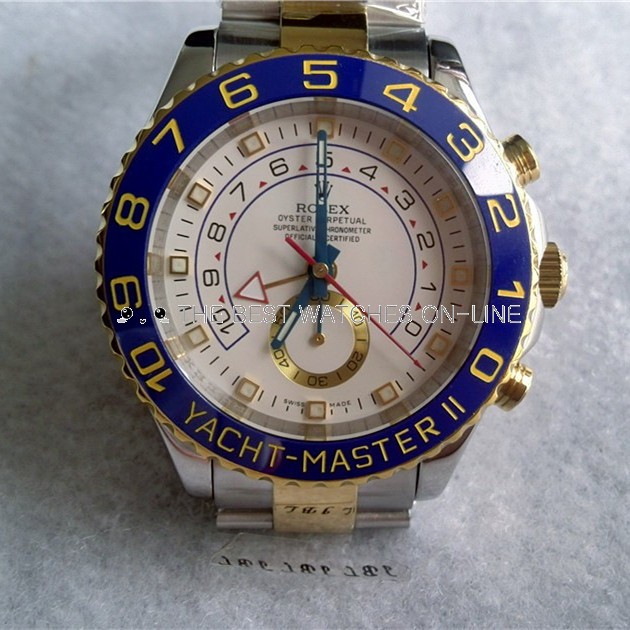 two tone yacht master ii