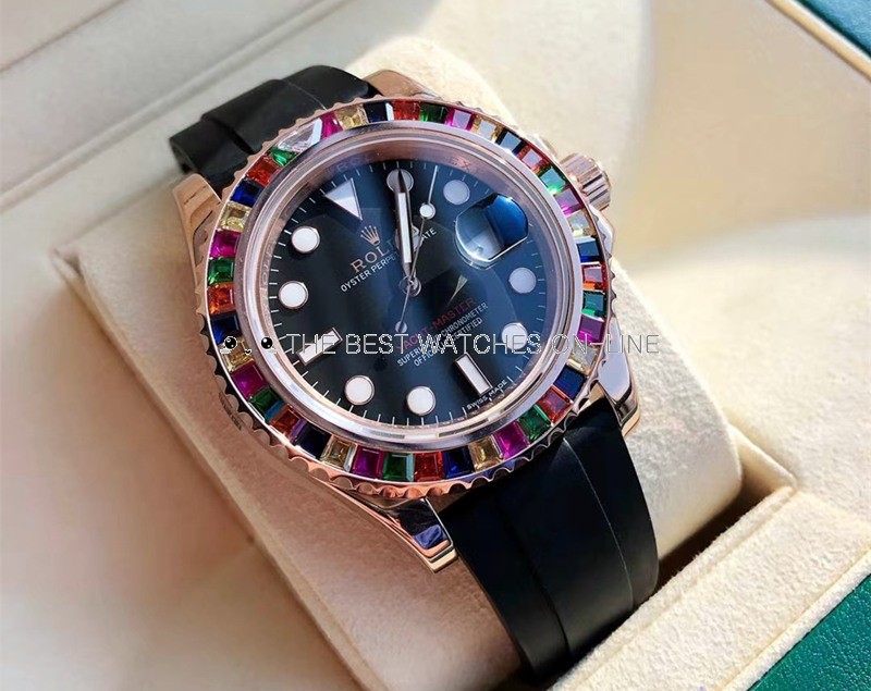 Rolex yacht master rainbow sale price