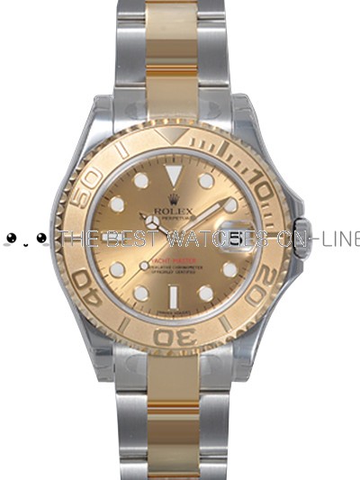 Rolex Oyster Perpetual 168623-78753 Gold dial Automatic Replica Watch