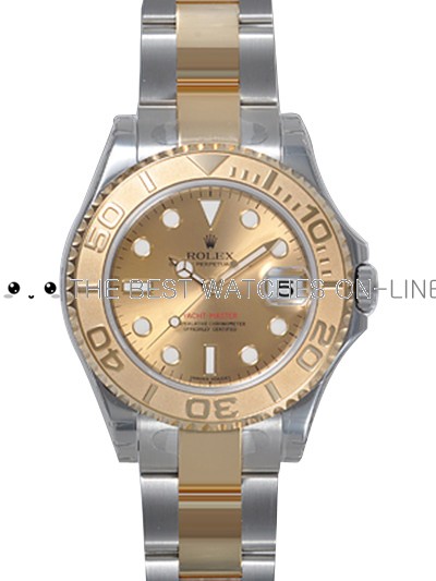 Rolex Oyster Perpetual 168623-78753 Gold dial Automatic Replica Watch