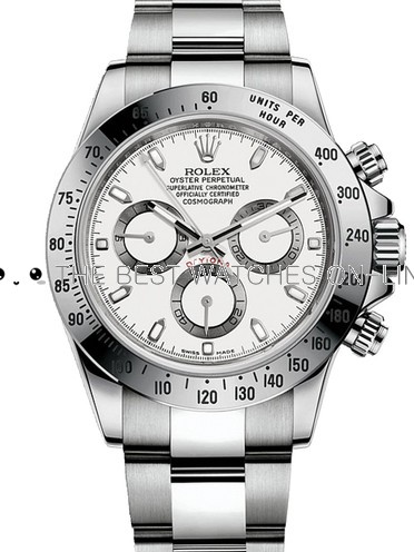 Replica Rolex Daytona Automatic Watch 116520 White Dial 40mm