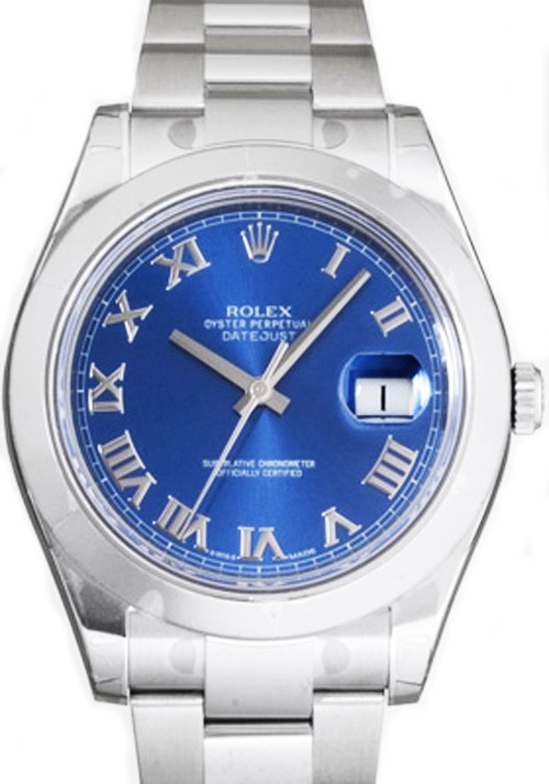 Rolex Datejust Mens 116300 Blue dial Men Automatic Replica Watch