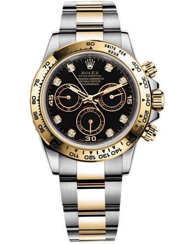 Replica Rolex Daytona Automatic Watch 116523-0043 Black Dial 40mm