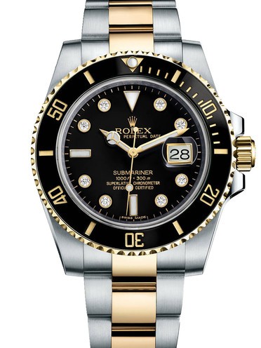 Replica Rolex Submariner Watches Swiss Automatic 116613LN-0003 Black Dial 40mm (High End)