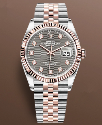 Rolex Datejust Replica Swiss Watch 126231-0041 Gray Dial (High End)