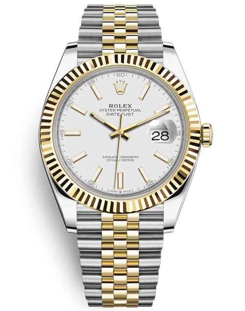 Replica Rolex Datejust II Swiss Watches 126233-0016 White Dial 41mm(High End)