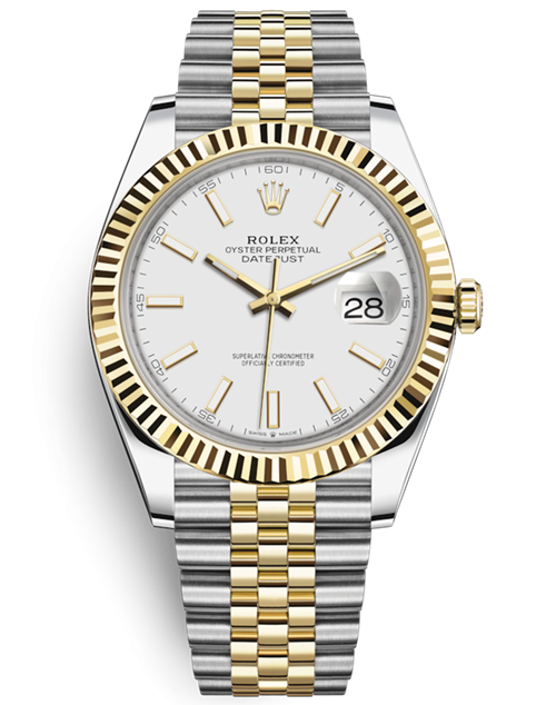 Replica Rolex Datejust II Swiss Watches 126333-0016 White Dial 41mm(High End)