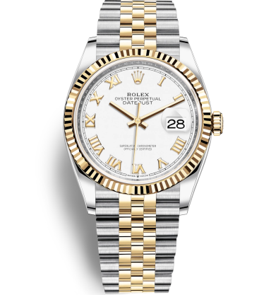 Rolex Datejust 126233-0029 White dial Roman numerals Automatic Replica Watch 