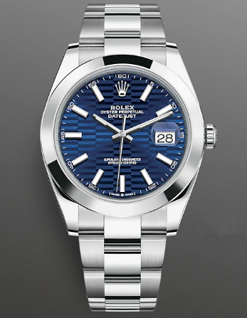 Rolex Datejust II Replica Swiss Watch 126300-0023 Dark Blue Dial (High End)