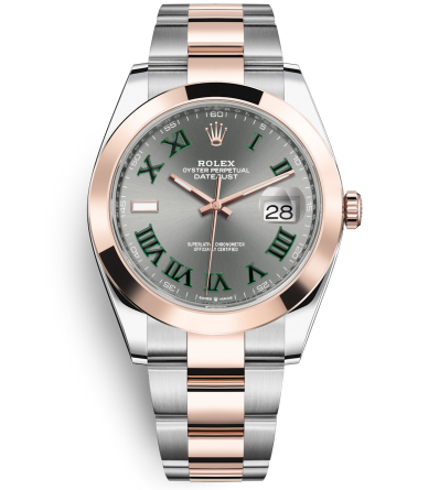 Rolex Datejust II Swiss Replica Watch 126301-0015 Gray Dial 41mm (High End)