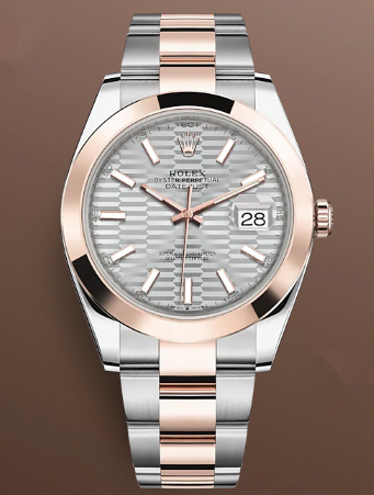 Rolex Datejust II Replica Swiss Watch 126301-0017 Silver Gray Dial (High End)