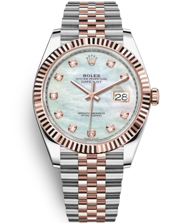 Rolex Datejust II Swiss Replica Watch 126331-0014 MOP Dial 41mm (High End)