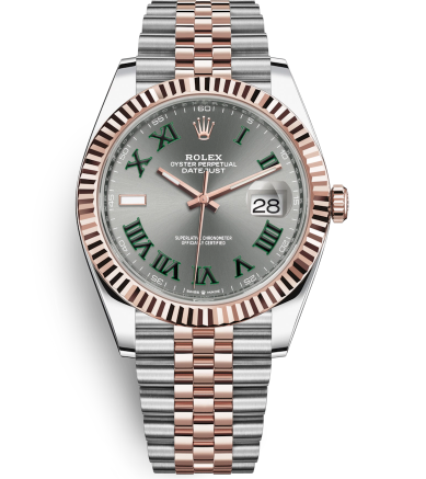 Rolex Datejust II Swiss Replica Watch 126331-0016 Gray Dial 41mm (High End)
