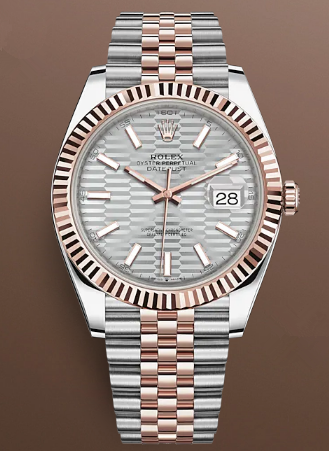 Rolex Datejust II Replica Swiss Watch 126331-0018 Silver Gray Dial (High End)