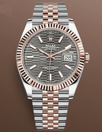 Rolex Datejust II Replica Swiss Watch 126331-0020 Gray Dial (High End)