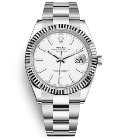 Rolex Datejust II Replica Swiss Watch 116334-0006 White (High End)