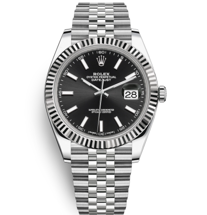 Replica Rolex Datejust II Automatic Watch 126334-0018 Black Dial 41mm