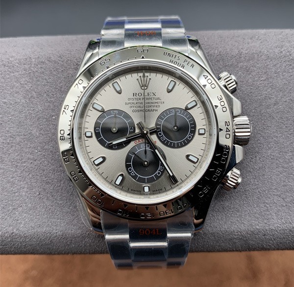 Replica Rolex Daytona Swiss Automatic 116509-0072 Gray Dial 40mm (High End)