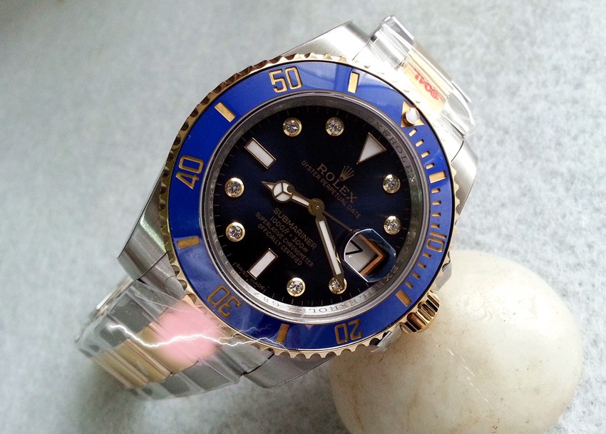 Replica Rolex Submariner Watches Swiss Automatic 116613LB-0005 Dial 40mm (High End)