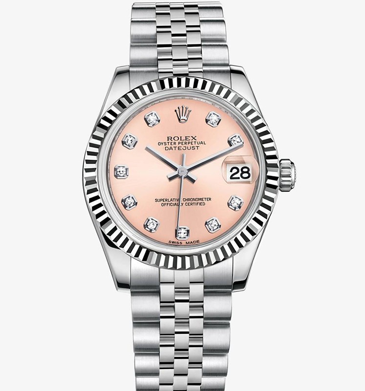 Rolex Datejust 31MM Ladies 178274 Pink dial Automatic Replica Watch