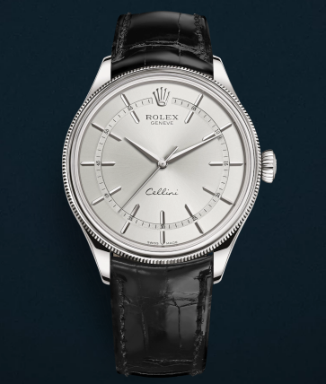 Rolex Cellini Swiss Replica Watch 50509-0008 Silver Dial 39mm (High End)