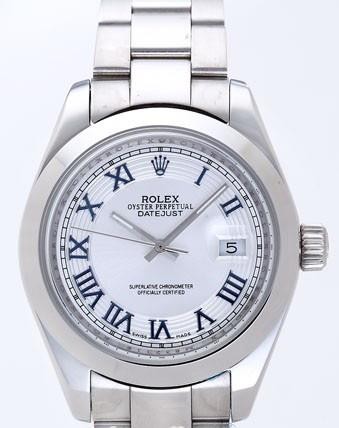Rolex Datejust II Replica Watches White Dial RX4116
